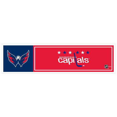 NHL Washington Capitals 11" x 3" Bumper Sticker